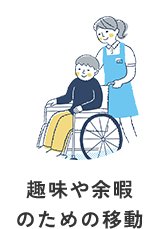 趣味や余暇のための移動